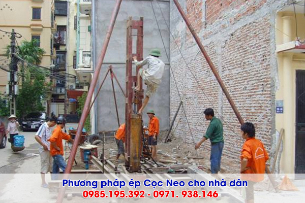 Ép cọc Neo công nghệ ép cọc mới