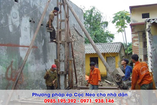 Ép cọc Neo công nghệ ép cọc mới