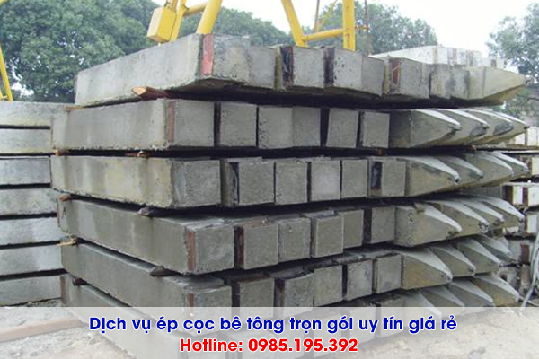 Dịch vụ ép cọc bê tông Long An uy tín trọn gói