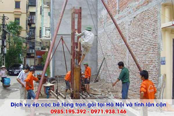 BÁO GIÁ ÉP CỌC BÊ TÔNG TẠI VĂN ĐIỂN