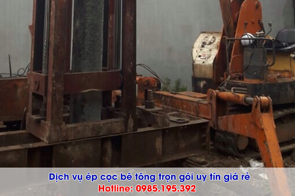 Dịch vụ ép cọc bê tông tại Đồng Nai uy tín trọn gói giá rẻ