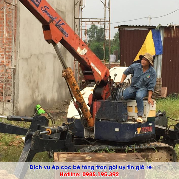 Dịch vụ ép cọc bê tông tại Huyện Chương Mỹ trọn gói giá rẻ