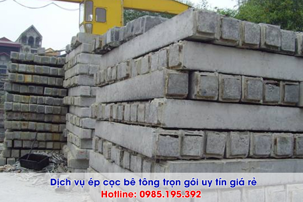 Dịch vụ ép cọc bê tông Long An uy tín trọn gói