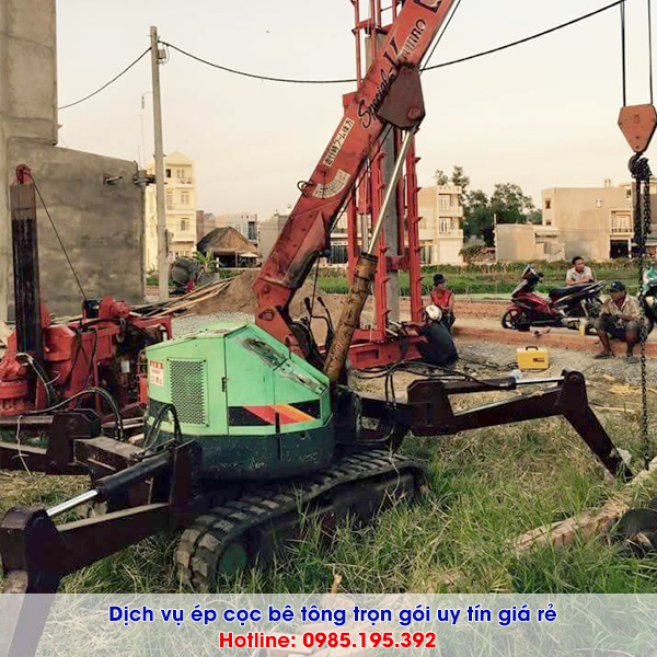 Dịch vụ ép cọc bê tông tại Hải Phòng uy tín trọn gói giá rẻ