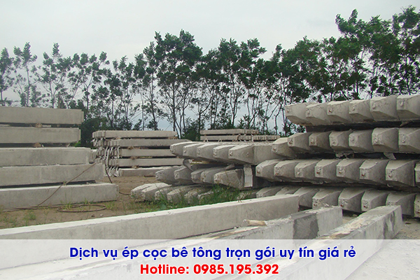 Dịch vụ ép cọc bê tông tại Huế trọn gói giá rẻ